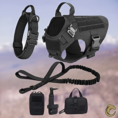 harnais-pour-chien-tactique-militaire-noir-ensemble-complet